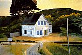 Houses Paintings - Dauphinee House by Edward Hopper
